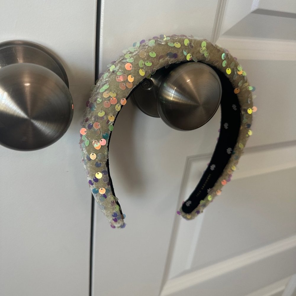 Lele Sadoughi Alice Sequin Sparkle Headband
